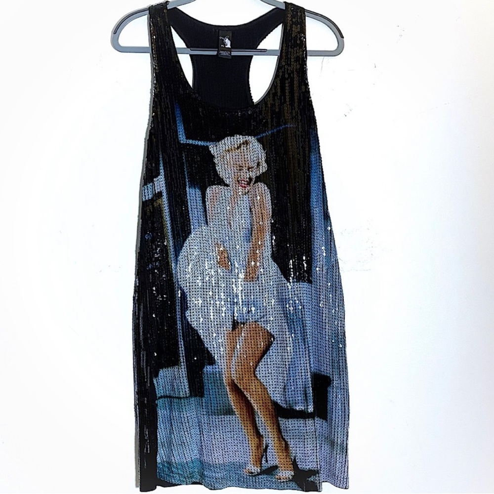 NOT FOR SALE. Looking for Maryland Monroe Full Sequin Tank Dress Size LG or XL